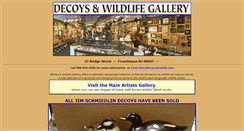 Desktop Screenshot of decoyswildlife.com